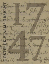 De volkstelling van 1747 in oostelijk Vlaams-Brabant